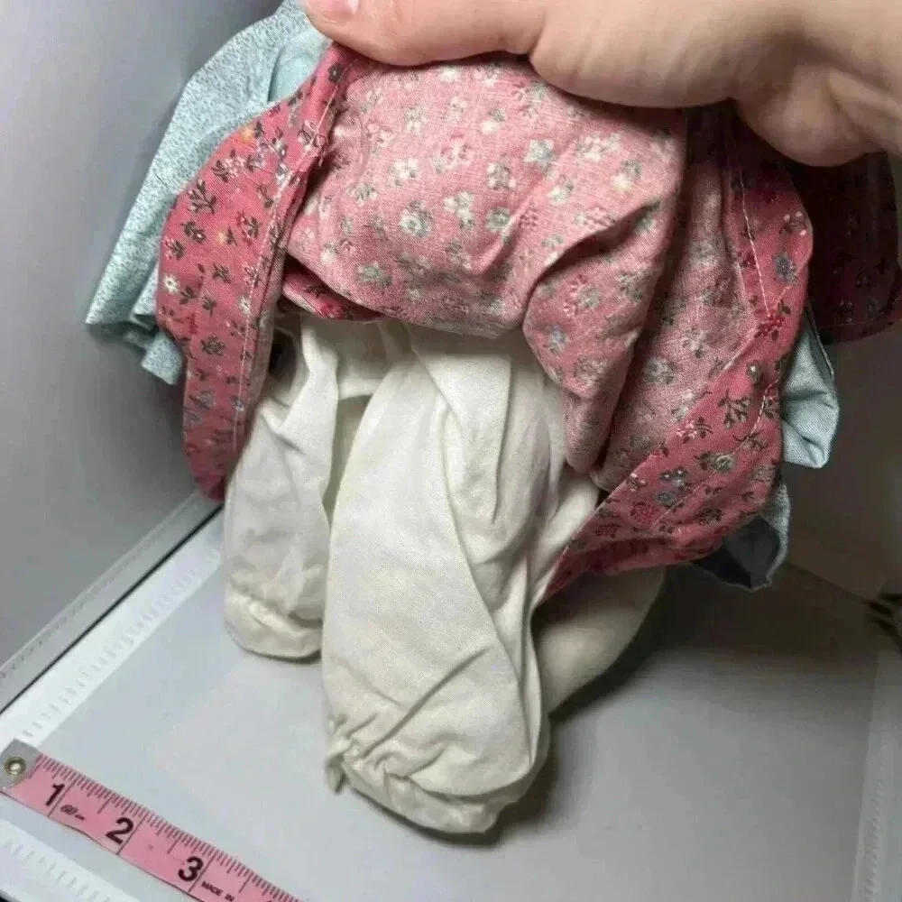 Vintage Handmade Easter Bunny Cloth Rabbit Apron Dress